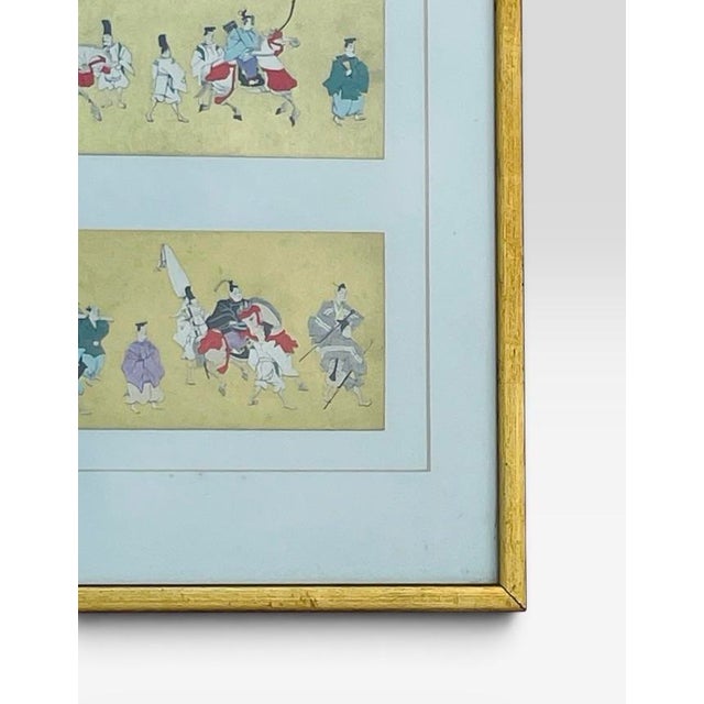 1930s Benji Asasda Print “Nobleman Traveling” Japan 1930 For Sale - Image 5 of 10