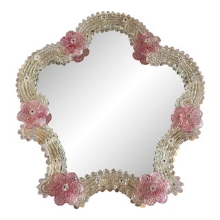 2000s Murano Glass "Grand Duchess" Table Mirror For Sale
