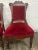 Antique 19th Century Victorian Eastlake Crushed Red Velvet Parlor Side Chairs For Sale - Image 4 of 10