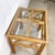 Wood Vintage Bent Rattan & Glass Side Table With Arch Apron Detail, Circa 1970s–1980s For Sale - Image 7 of 12