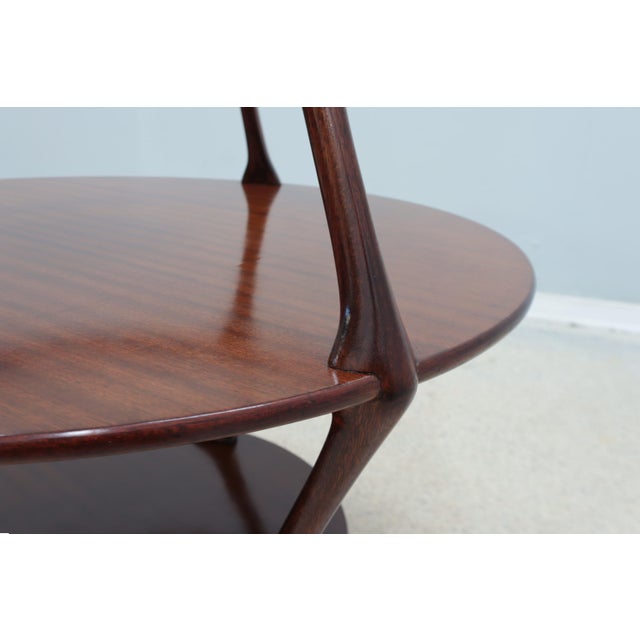 Round Coffee Table attributed to Pierluigi Giordani, 1950s For Sale - Image 10 of 15