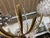 Metal Italian Modern Brass Chandelier For Sale - Image 7 of 10