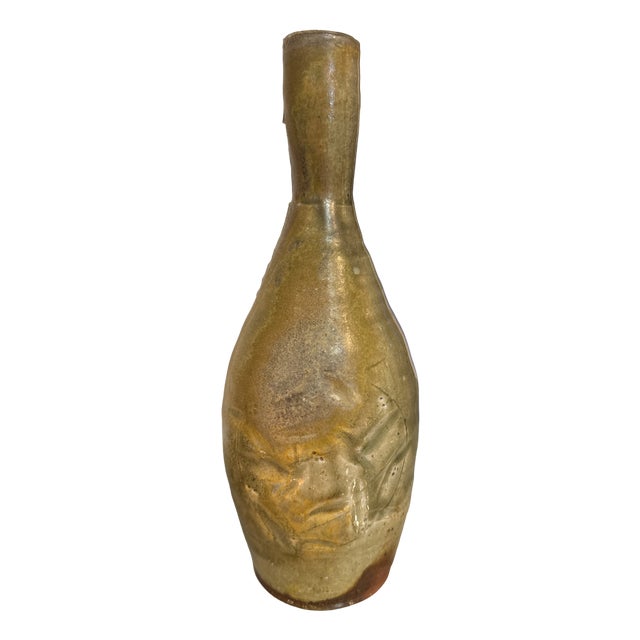 Enameled Stoneware Vase by Justin Dutel from Atelier De La Borne, 1970s For Sale