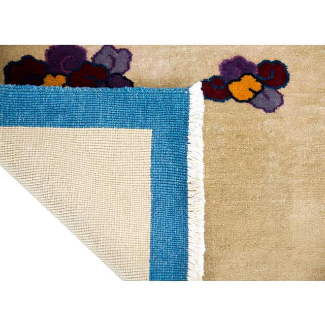 Early 20th Century Early 20th Century Chinese Pictorial Art Deco Rug For Sale - Image 5 of 16