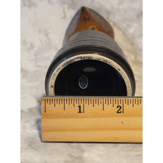 1990s Japanese Studio Pottery Saki Vessel For Sale - Image 11 of 13