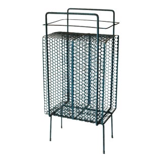 Richard Galef Mid-Century Modern Atomic Telephone Stand and Magazine or Record Rack For Sale