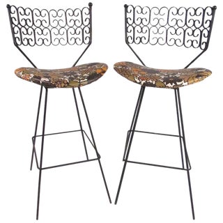 Arthur Umanoff Mid-Century Barstools For Sale