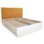 Lugano Fabric Bed Frame in Yellow, White and Curry with Manual Function by BoConcept For Sale - Image 16 of 16