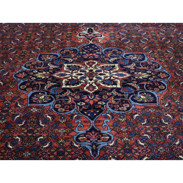 Textile 1920 Vintage Persian Bidjar Full Pile Rug For Sale - Image 7 of 13