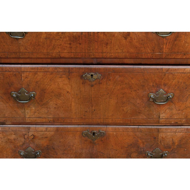 18th Century English Burr Walnut Dresser For Sale - Image 9 of 14