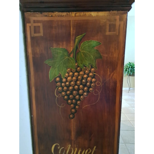 1937 Bourgogne French Wine Locker/Original/One-Of-A-Kind For Sale In Tampa - Image 6 of 12