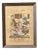 Figurative Composition, 1800s, Watercolor on Papyrus, Framed For Sale