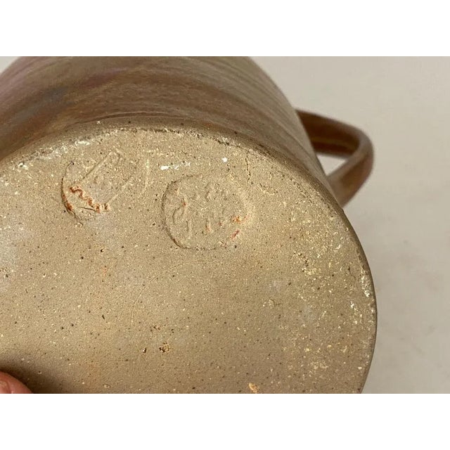 Brown Stoneware Jug, France, 1960s For Sale - Image 6 of 11