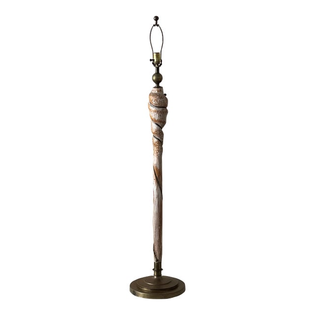Vintage Sculptural Floor Lamp For Sale
