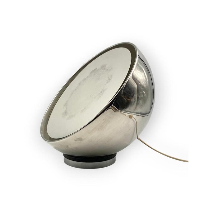 Mirror Spherical Table Lamp, Italy, 1970s For Sale - Image 3 of 18