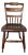 Late 20th Century L. Hitchcock Maple Harvest Inn Side Chair For Sale