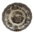 Antique Brown Transferware Shallow Bowl For Sale