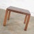 Brown KODI----Vintage 1970s Modern Parsons Side Table by Lane Walnut Square With Inlay Style #1124-18 For Sale - Image 8 of 13