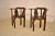 Brown Pair of 19th Century Carved Oak Corner Chairs For Sale - Image 8 of 11