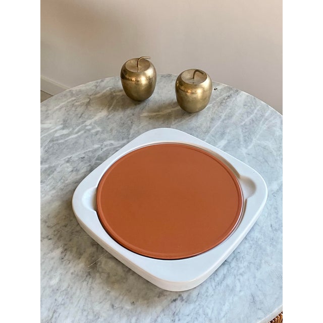 Michael Graves Ceramic Chilled Food Serving Dish, Post-Modern Design For Sale - Image 6 of 18