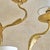 Mid-Century Modern Italian Gilt Leaf Wall Sconce, 1960s - 1 Available For Sale - Image 3 of 9