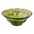 Vintage Mid Century Modern Fruit Bowl, Continental, Art Glass Serving Dish, 1970 For Sale