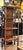 Vintage Solid Wood 3-Shelf Etagere or Book Shelf For Sale - Image 4 of 6