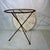 Mid Century Modern Wrought Iron Round Marble Top Cafe Table For Sale - Image 9 of 9