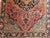 Vintage Sarouk Area Rug, Hand-Knotted Wool, Floral Medallion, 3x5, Red & Turquoise For Sale - Image 9 of 14