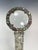 Chinese Antique Chinese Export Silver and Open Work Nephrite Jade Magnifying Glass For Sale - Image 3 of 5