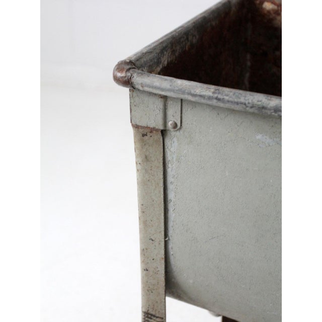 Antique Metal Wash Stand For Sale - Image 14 of 17