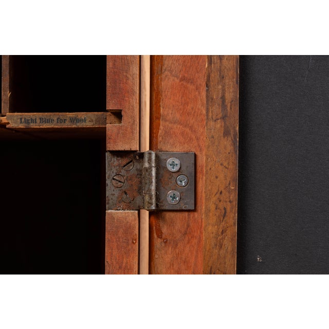 Early 20th Century Diamond Dyes Point-of-Sale Countertop Cabinet For Sale - Image 12 of 13
