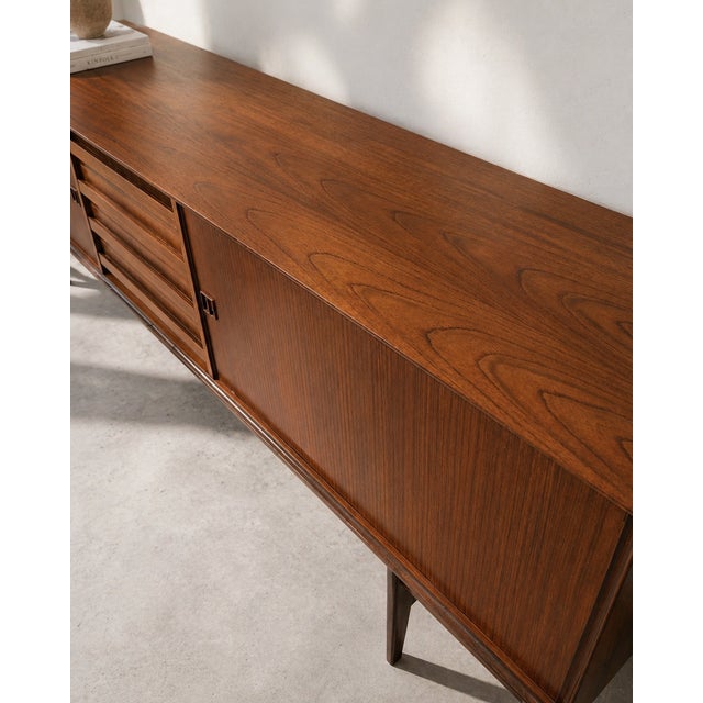 1960s Vintage Teak Paola Sideboard by Oswald Vermaercke for V-Form, 1960s For Sale - Image 5 of 10