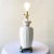 Mid Century Cream and Gold Table Lamp For Sale In Miami - Image 6 of 6