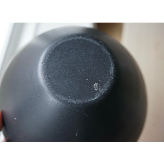 Black and Red Krenit Bowl by Herbert Krenchel for Torben Ørskov, 1960s For Sale - Image 6 of 7