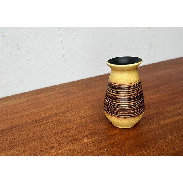 Mid-Century West German Pottery WGP Vase from Jasba, 1960s For Sale - Image 6 of 14