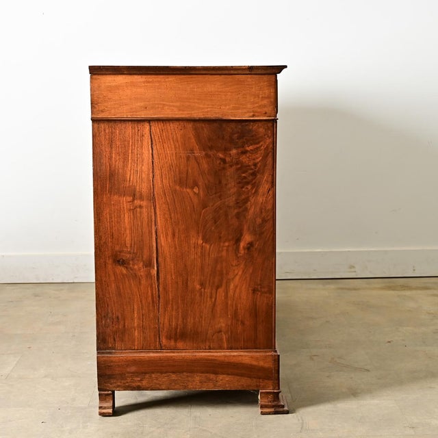 French 19th Century Solid Walnut Louis Philippe Enfilade For Sale In Baton Rouge - Image 6 of 11