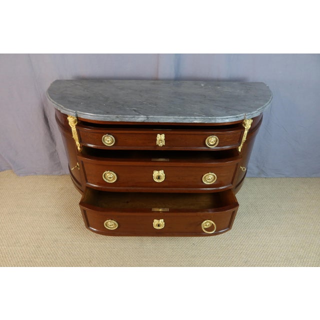 Louis XVI Wooden Chest of Drawers For Sale - Image 4 of 15