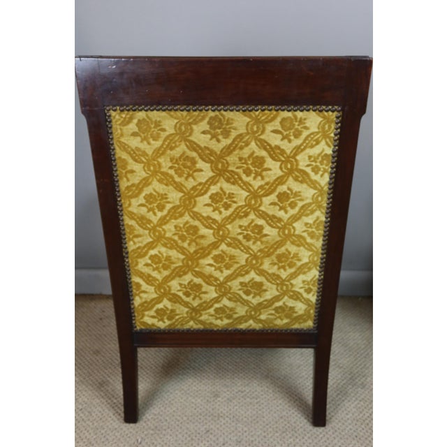 Set of Empire Style Bergere Chairs, 1890s For Sale - Image 5 of 17