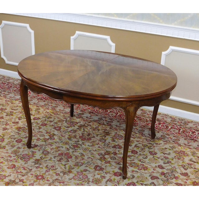 Fruitwood Cherry Oval French Provincial Style Baker ...