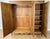 Vintage Louis XVI French Three Door Oak Carved Armoire For Sale - Image 12 of 13