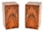 Art Deco Burr Walnut Bedside Cabinets, 1930s, Set of 2 For Sale