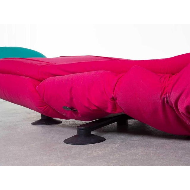 Textile Lounge / Bed Chair Model Stalmo from Bonaldo Group, 1970s For Sale - Image 7 of 14