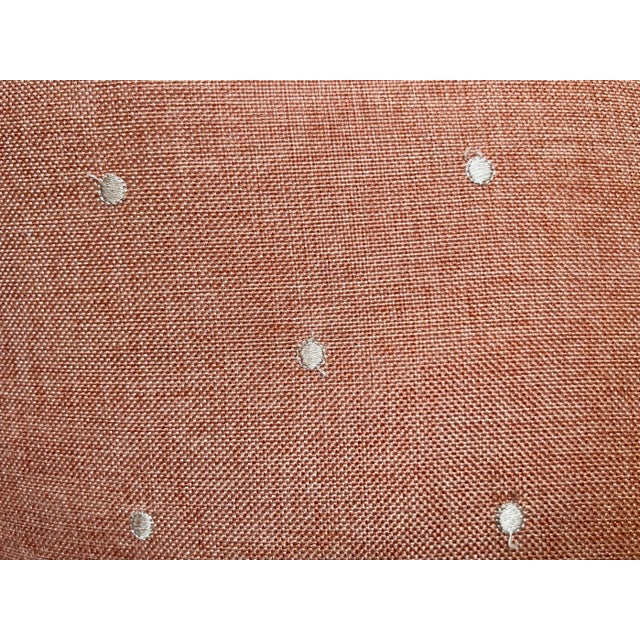 Antique Elmwood Setee With Custom Down Cushion For Sale - Image 10 of 12