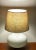 1970s Dutch White Glass Table Lamp by Dijkstra, 1970s For Sale - Image 5 of 12