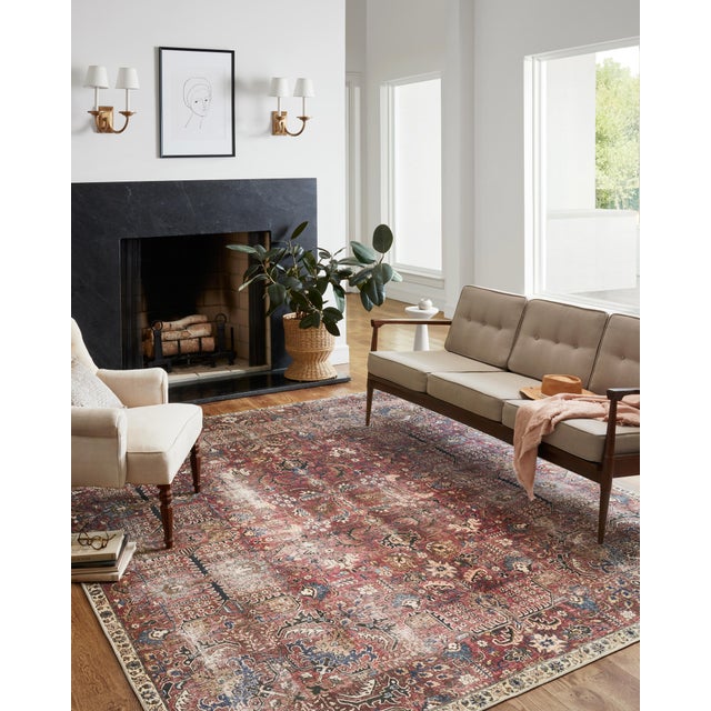 Highly durable and smooth underfoot, the Jules Collection captures the classic spirit of the Chris Loves Julia x Loloi rug...