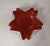 1980s Murano Red and White Glass Ashtray, 1980 For Sale - Image 5 of 8