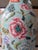 Turquoise Large Hand-Painted Turquoise Porcelain Floor Vase, 23.5” For Sale - Image 8 of 9