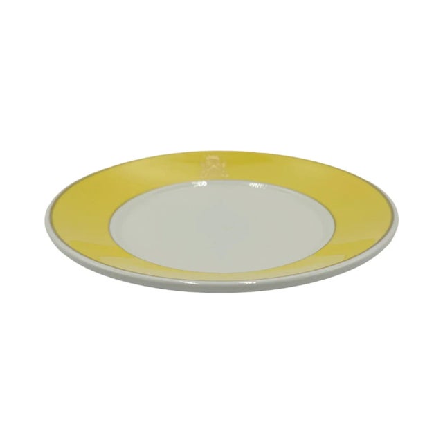 Vintage The Carlyle Hotel NYC Porcelain Dinner Plate 9.5" New York For Sale - Image 10 of 12