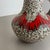 Pottery Zig Zag Fat Lava Vase from Scheurich Keramik, Germany, 1970s For Sale - Image 3 of 17